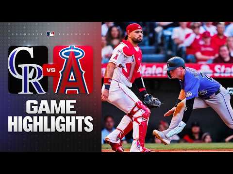 MLB 콜로라도 8-2 LA에인절스 하이라이트