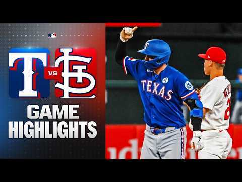 MLB 텍사스 7-4 St. 루이스 하이라이트