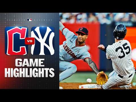 MLB 클리블랜드 가디언스 9-4 뉴욕양키스 하이라이트