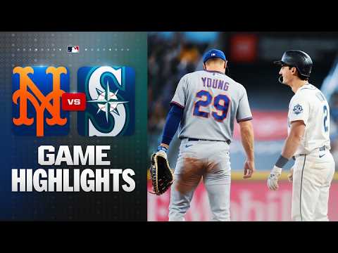 MLB 뉴욕 메츠 7-1 시애틀 하이라이트