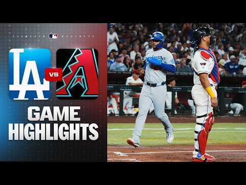MLB LA다저스 2-3 애리조나 하이라이트