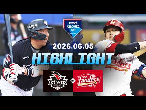 KBO KT 위즈 5-6 SK 와이번스 하이라이트