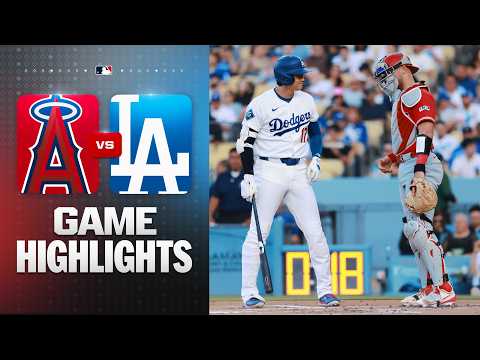 MLB LA에인절스 0-1 LA다저스 하이라이트
