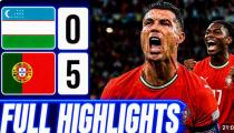 World Cup 2026 포르투갈 5-0 우즈베키스탄 하이라이트