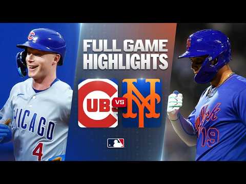 MLB 시카고 컵스 9-6 뉴욕 메츠 하이라이트
