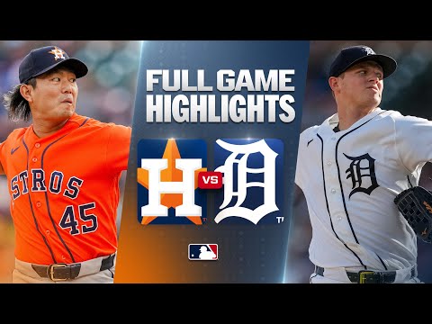 MLB 휴스턴 2-1 디트로이트 하이라이트