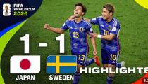 World Cup 2026 일본 1-1 스웨덴 하이라이트