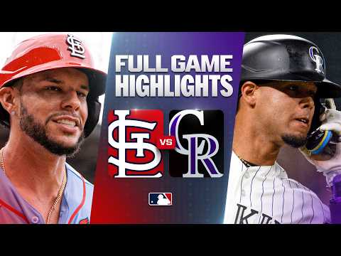 MLB St. 루이스 7-10 콜로라도 하이라이트