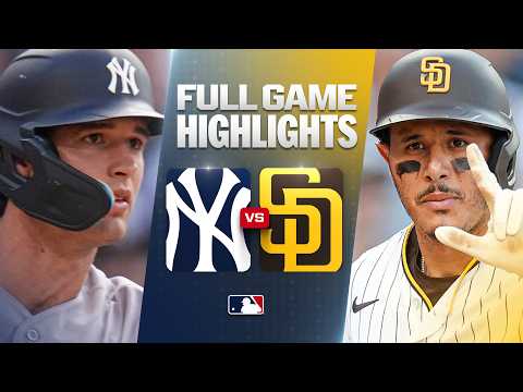 MLB 뉴욕양키스 5-1 샌디에이고 하이라이트