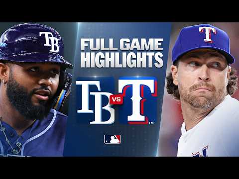 MLB 탬파베이 6-3 텍사스 하이라이트
