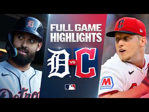 MLB 디트로이트 6-0 클리블랜드 가디언스 하이라이트