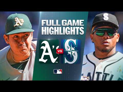 MLB 애슬레틱스 0-2 시애틀 하이라이트