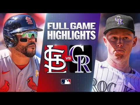 MLB St. 루이스 10-8 콜로라도 하이라이트