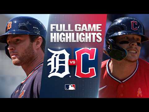 MLB 디트로이트 2-3 클리블랜드 가디언스 하이라이트