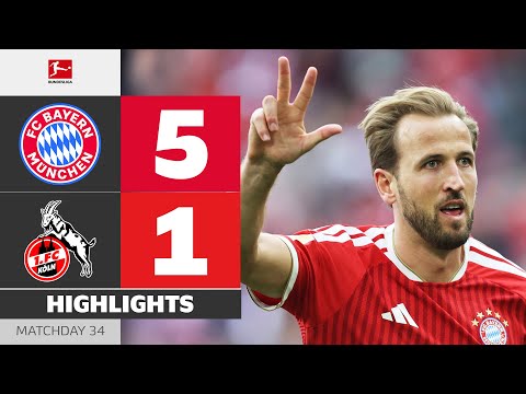 바이에른 뮌헨 5-1 쾰른 하이라이트