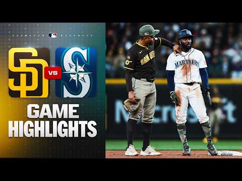 MLB 샌디에이고 2-0 시애틀 하이라이트
