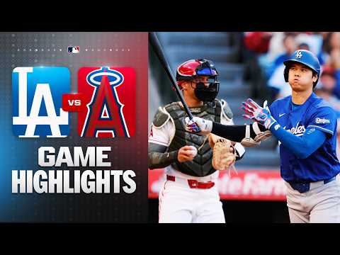 MLB LA다저스 6-0 LA에인절스 하이라이트