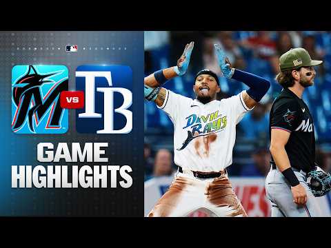 MLB 마이애미 2-7 탬파베이 하이라이트