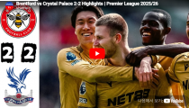 브랜트포트 FC 2-2 크리스탈 팰리스 하이라이트