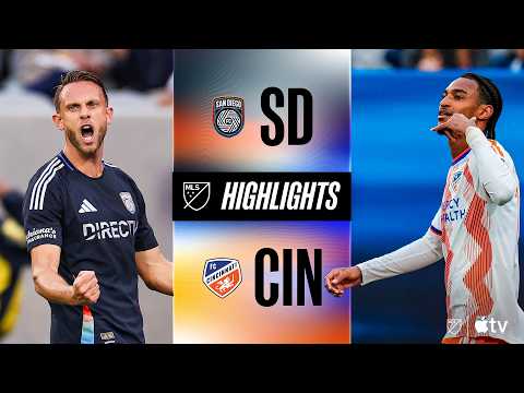 San Diego FC 3-3 신시내티 하이라이트