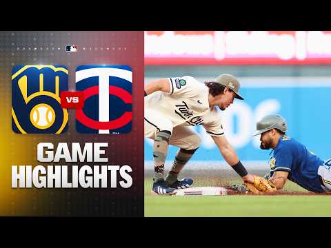 MLB 밀워키 2-1 미네소타 하이라이트