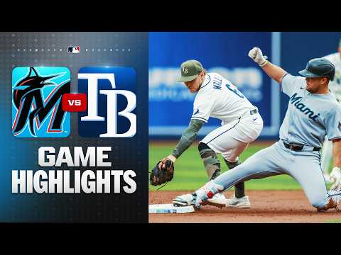 MLB 마이애미 3-6 탬파베이 하이라이트