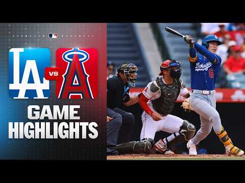 MLB LA다저스 10-1 LA에인절스 하이라이트