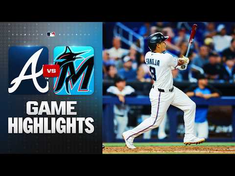 MLB 애틀랜타 0-12 마이애미 하이라이트