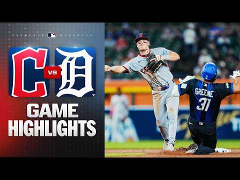 MLB 클리블랜드 가디언스 8-2 디트로이트 하이라이트