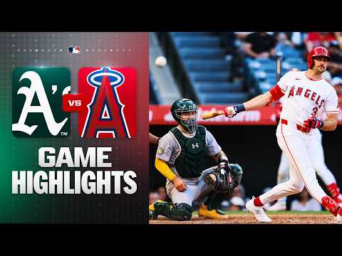 MLB 애슬레틱스 1-2 LA에인절스 하이라이트