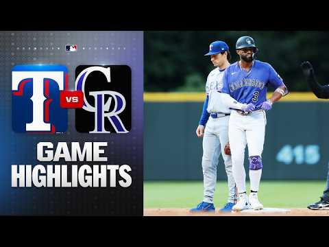 MLB 텍사스 6-7 콜로라도 하이라이트