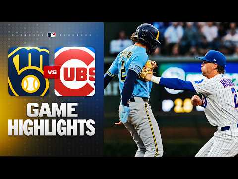 MLB 밀워키 5-2 시카고 컵스 하이라이트
