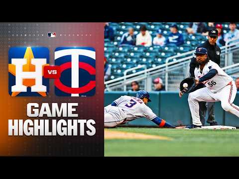 MLB 휴스턴 2-1 미네소타 하이라이트