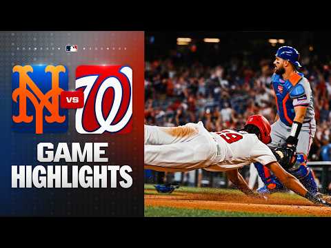 MLB 뉴욕 메츠 6-9 워싱턴 하이라이트