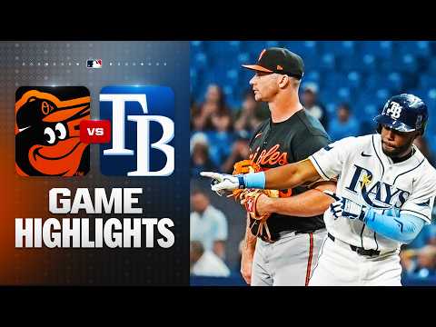 MLB 볼티모어 1-4 탬파베이 하이라이트