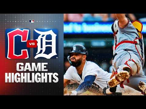MLB 클리블랜드 가디언스 4-3 디트로이트 하이라이트
