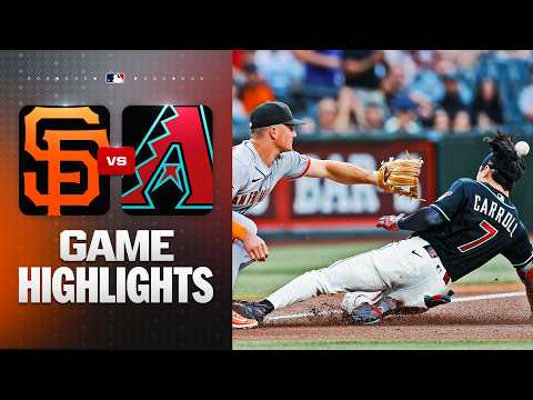 MLB 샌프란시스코 3-5 애리조나 하이라이트