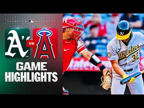 MLB 애슬레틱스 14-6 LA에인절스 하이라이트