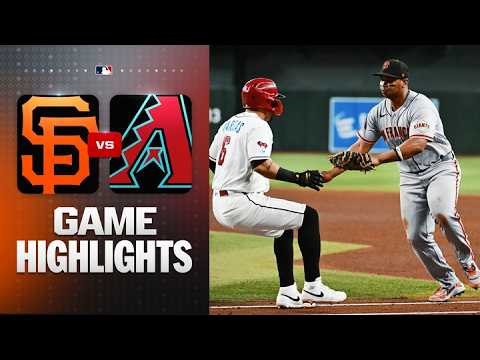 MLB 샌프란시스코 3-6 애리조나 하이라이트