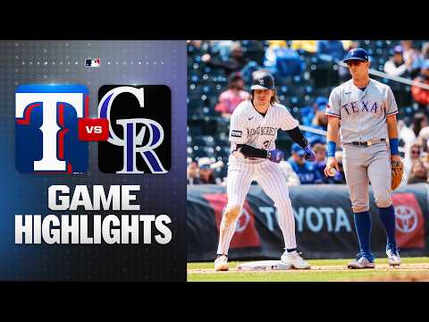MLB 텍사스 5-4 콜로라도 하이라이트