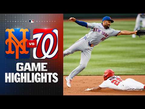 MLB 뉴욕 메츠 4-8 워싱턴 하이라이트