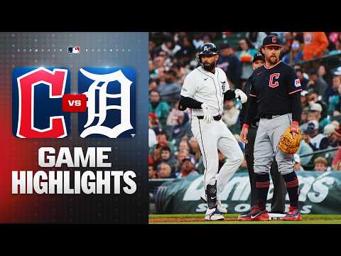 MLB 클리블랜드 가디언스 3-2 디트로이트 하이라이트