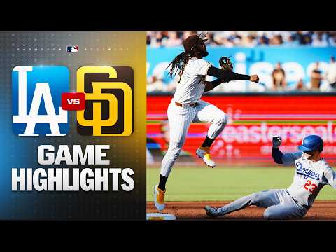 MLB LA다저스 4-0 샌디에이고 하이라이트