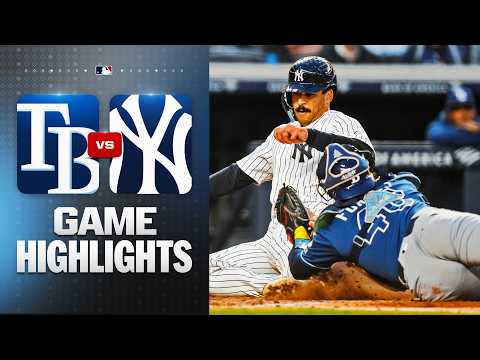MLB 탬파베이 4-2 뉴욕양키스 하이라이트