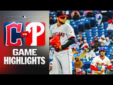 MLB 클리블랜드 가디언스 0-3 필라델피아 하이라이트