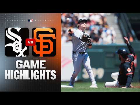 MLB 시카고 화이트삭스 3-10 샌프란시스코 하이라이트
