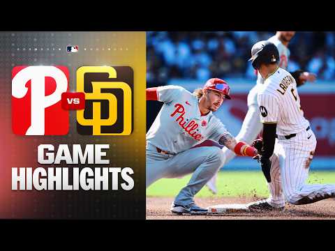 MLB 필라델피아 3-0 샌디에이고 하이라이트