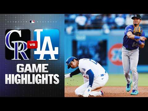 MLB 콜로라도 3-5 LA다저스 하이라이트