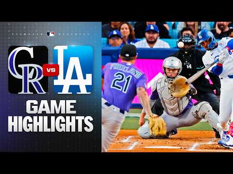 MLB 콜로라도 6-15 LA다저스 하이라이트