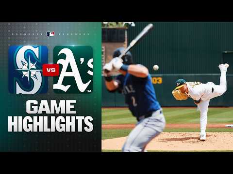 MLB 시애틀 9-1 애슬레틱스 하이라이트